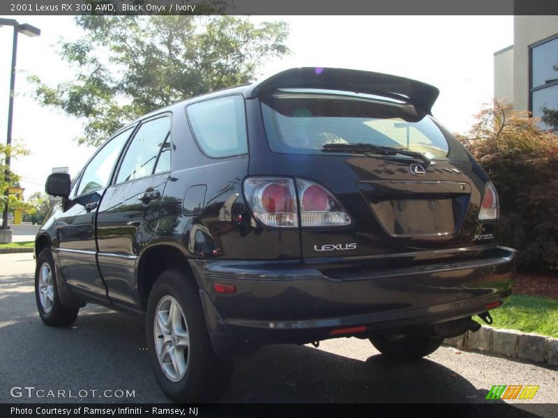 Black Onyx / Ivory 2001 Lexus RX 300 AWD