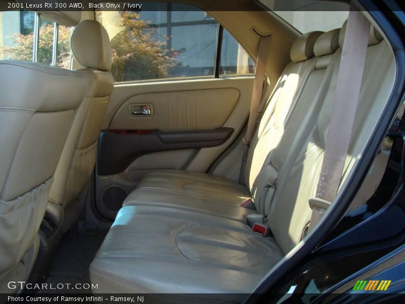 Black Onyx / Ivory 2001 Lexus RX 300 AWD