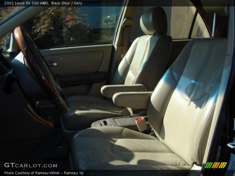 Black Onyx / Ivory 2001 Lexus RX 300 AWD
