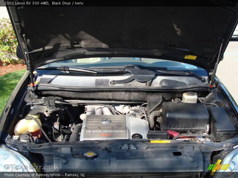 Black Onyx / Ivory 2001 Lexus RX 300 AWD