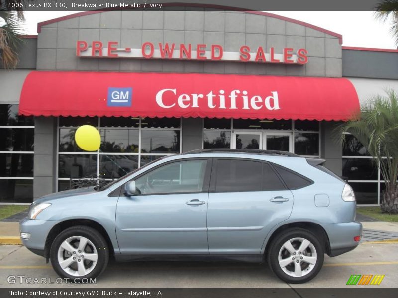 Breakwater Blue Metallic / Ivory 2006 Lexus RX 330
