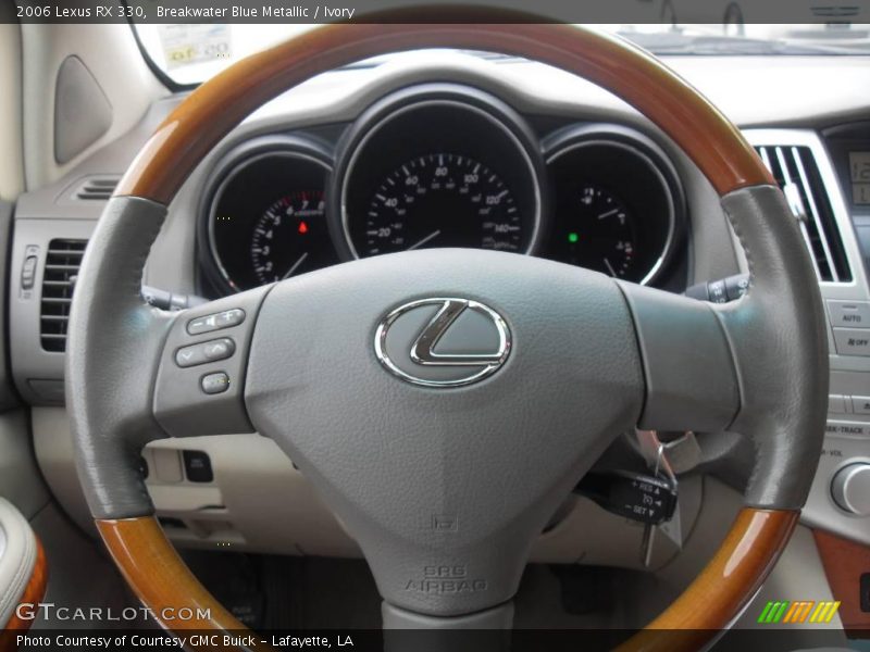 Breakwater Blue Metallic / Ivory 2006 Lexus RX 330