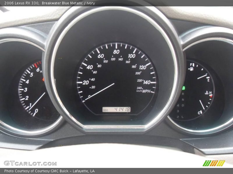 Breakwater Blue Metallic / Ivory 2006 Lexus RX 330