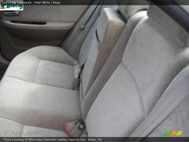 Pearl White / Beige 2004 Kia Optima EX