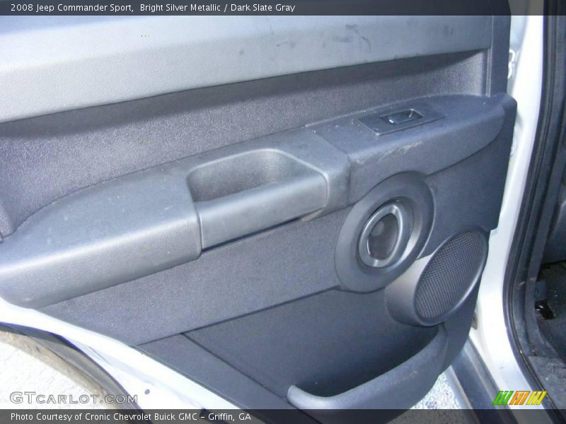 Bright Silver Metallic / Dark Slate Gray 2008 Jeep Commander Sport