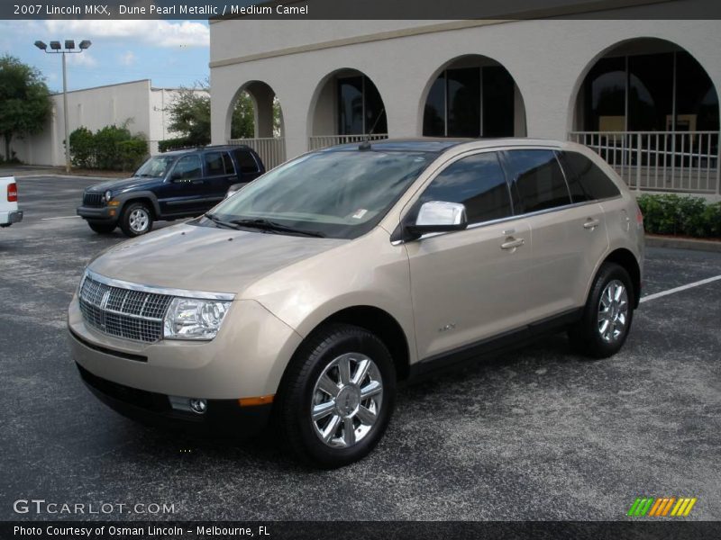 Dune Pearl Metallic / Medium Camel 2007 Lincoln MKX