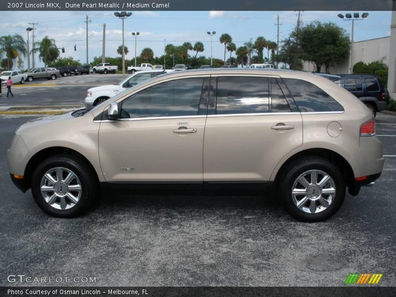 Dune Pearl Metallic / Medium Camel 2007 Lincoln MKX
