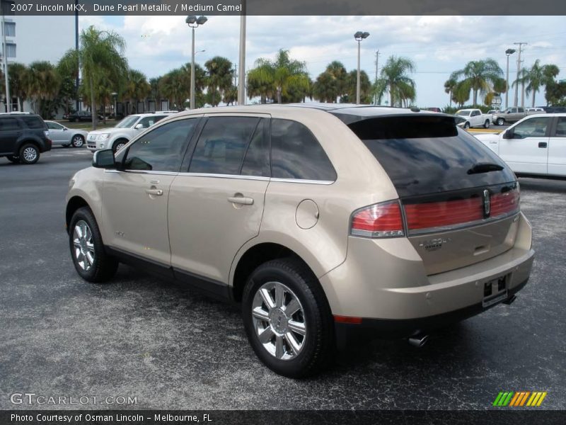 Dune Pearl Metallic / Medium Camel 2007 Lincoln MKX