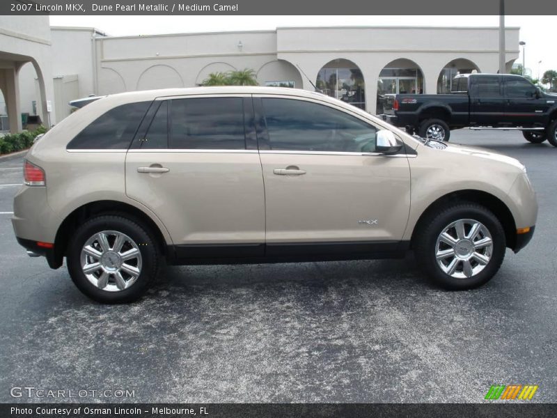 Dune Pearl Metallic / Medium Camel 2007 Lincoln MKX