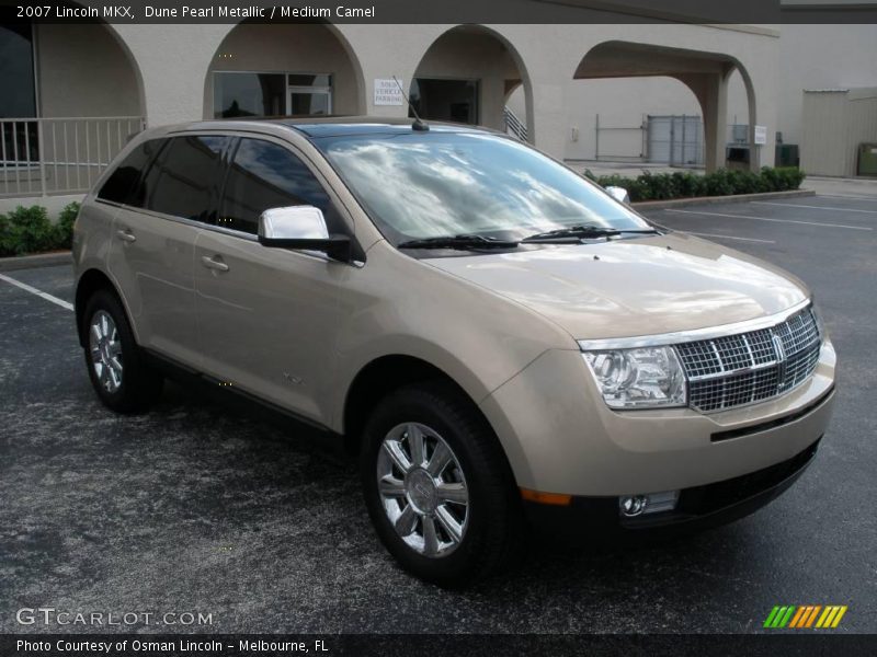 Dune Pearl Metallic / Medium Camel 2007 Lincoln MKX