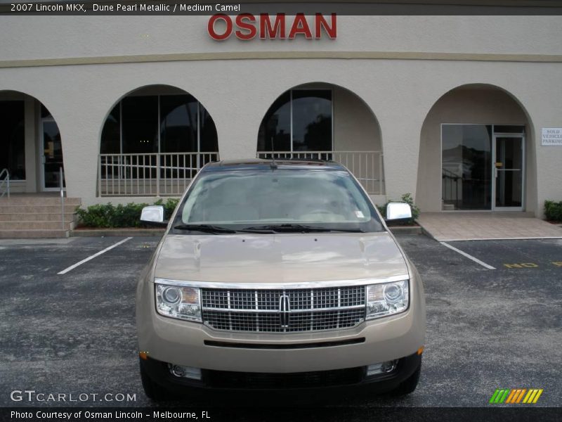 Dune Pearl Metallic / Medium Camel 2007 Lincoln MKX