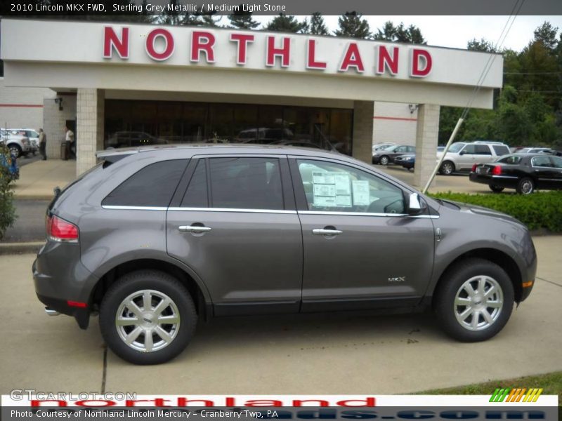 Sterling Grey Metallic / Medium Light Stone 2010 Lincoln MKX FWD