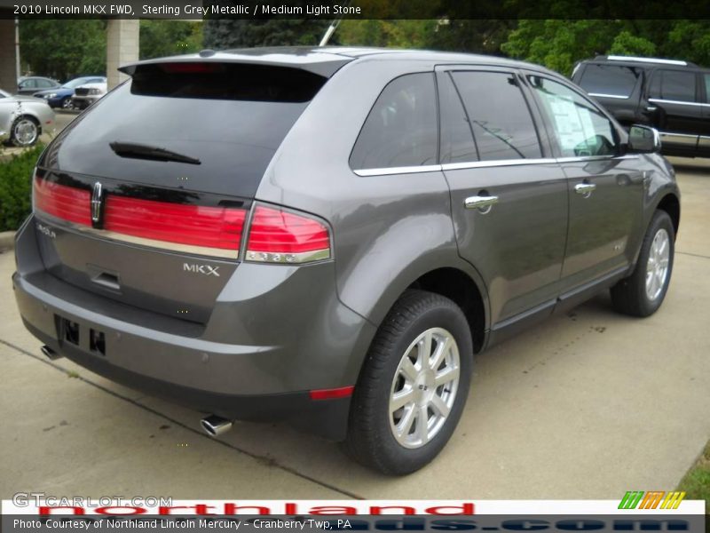 Sterling Grey Metallic / Medium Light Stone 2010 Lincoln MKX FWD