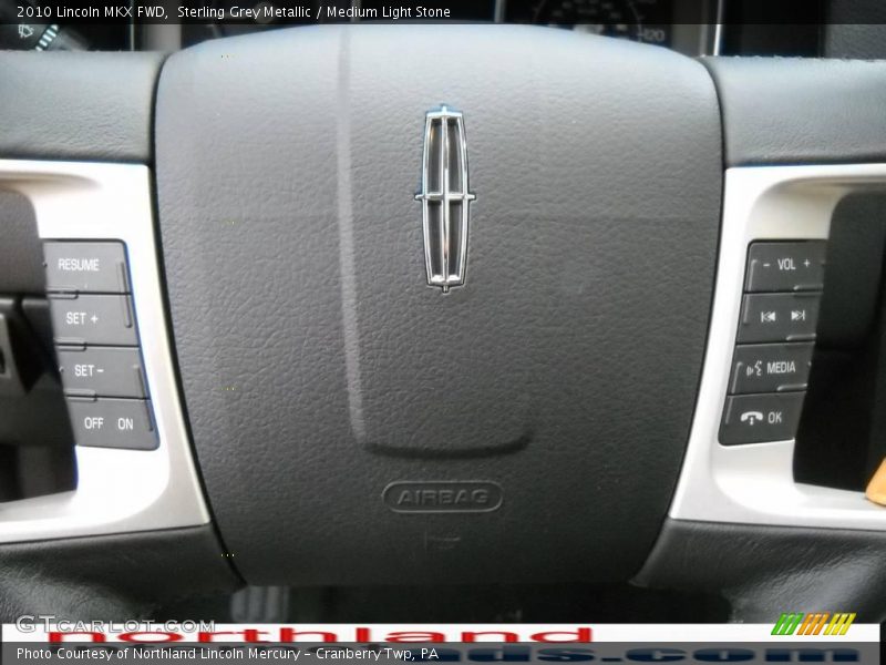 Sterling Grey Metallic / Medium Light Stone 2010 Lincoln MKX FWD
