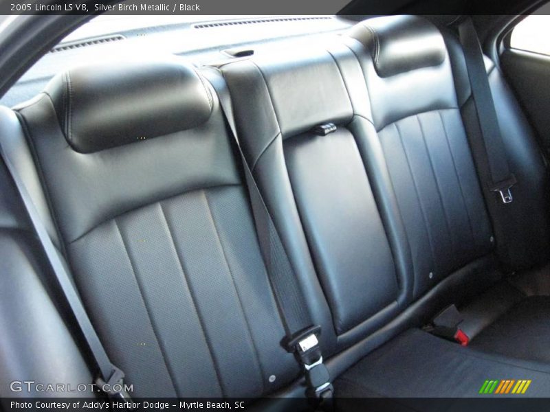 Silver Birch Metallic / Black 2005 Lincoln LS V8