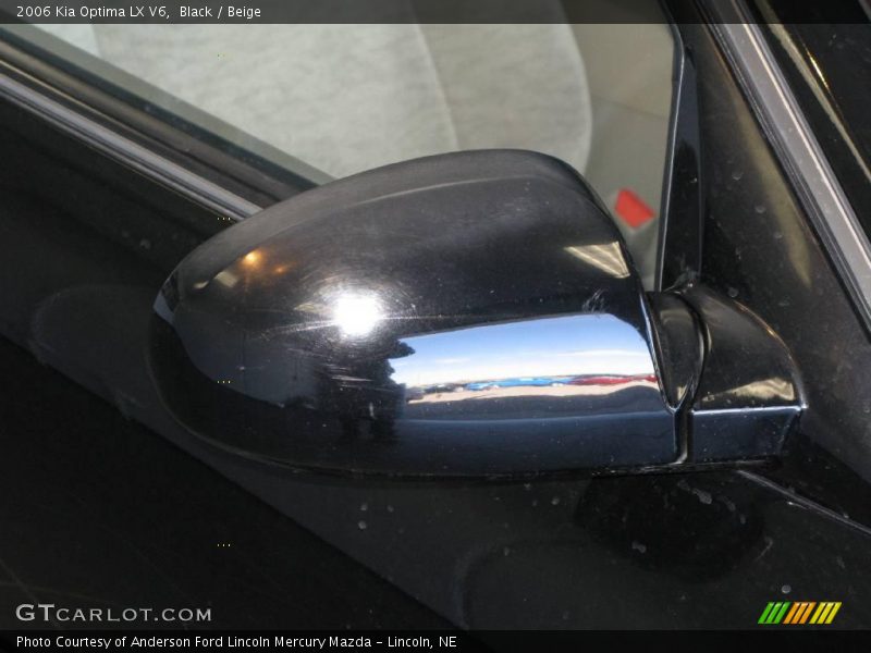 Black / Beige 2006 Kia Optima LX V6