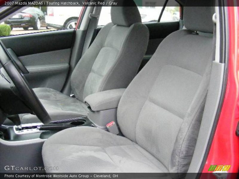 Volcanic Red / Gray 2007 Mazda MAZDA6 i Touring Hatchback