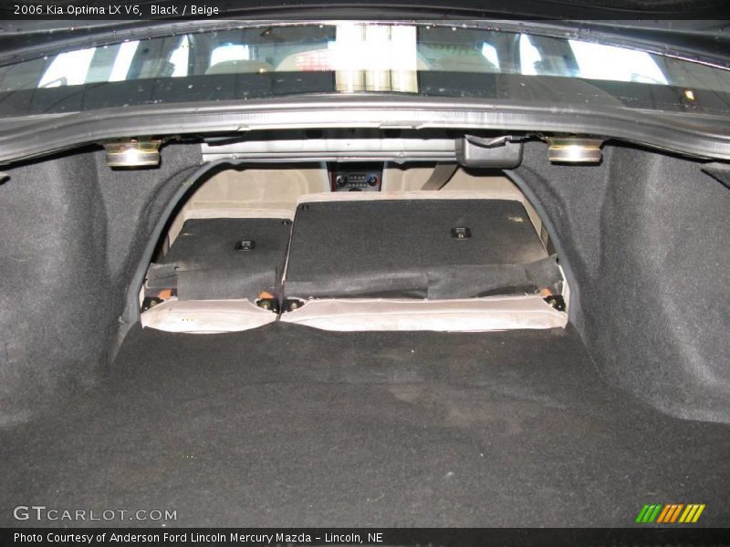 Black / Beige 2006 Kia Optima LX V6