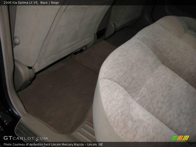 Black / Beige 2006 Kia Optima LX V6