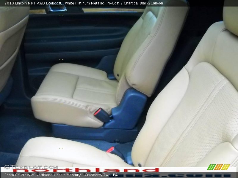 White Platinum Metallic Tri-Coat / Charcoal Black/Canyon 2010 Lincoln MKT AWD EcoBoost