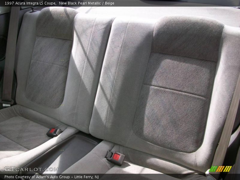 New Black Pearl Metallic / Beige 1997 Acura Integra LS Coupe
