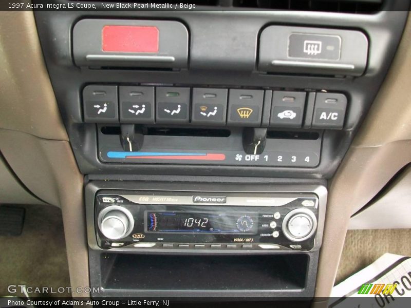 New Black Pearl Metallic / Beige 1997 Acura Integra LS Coupe