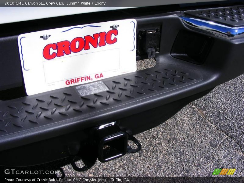 Summit White / Ebony 2010 GMC Canyon SLE Crew Cab