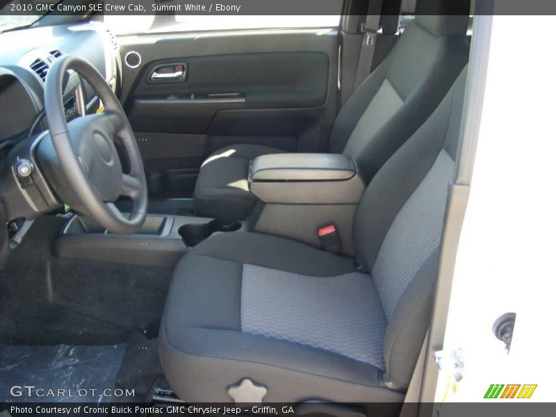 Summit White / Ebony 2010 GMC Canyon SLE Crew Cab