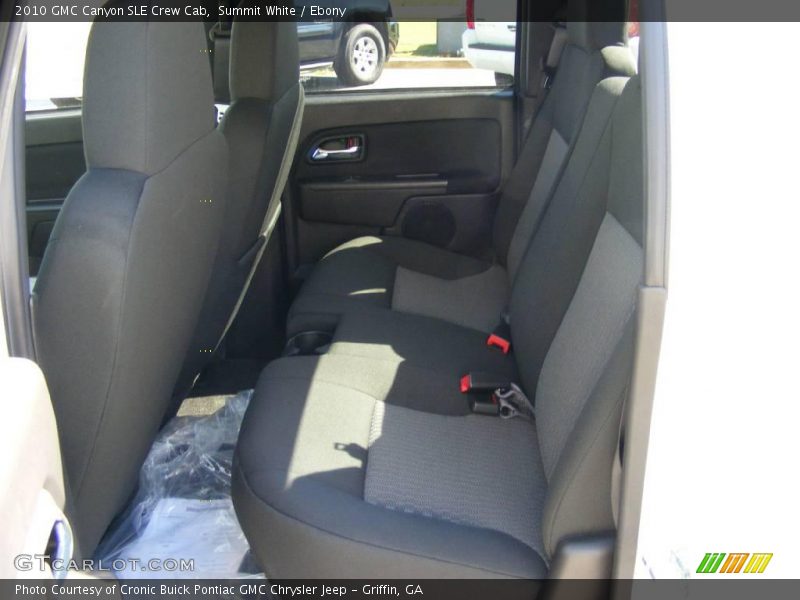 Summit White / Ebony 2010 GMC Canyon SLE Crew Cab