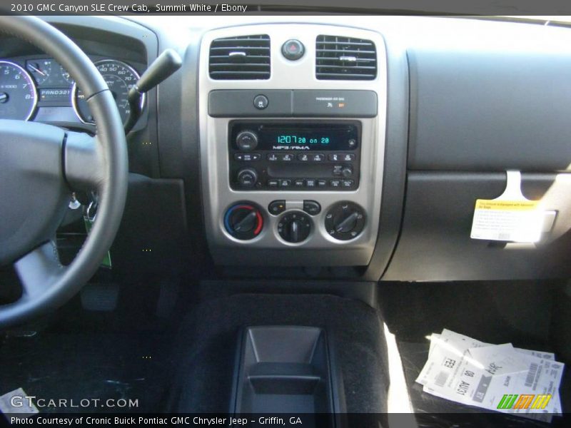 Summit White / Ebony 2010 GMC Canyon SLE Crew Cab