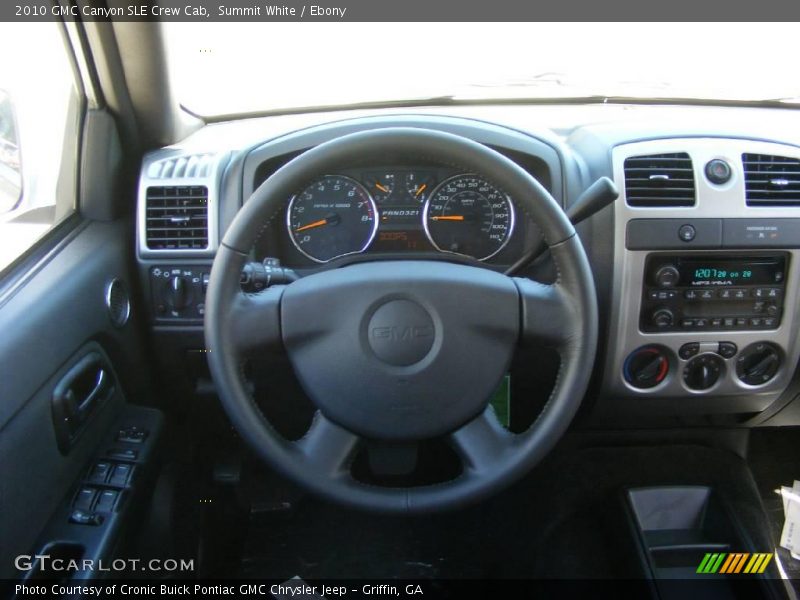 Summit White / Ebony 2010 GMC Canyon SLE Crew Cab