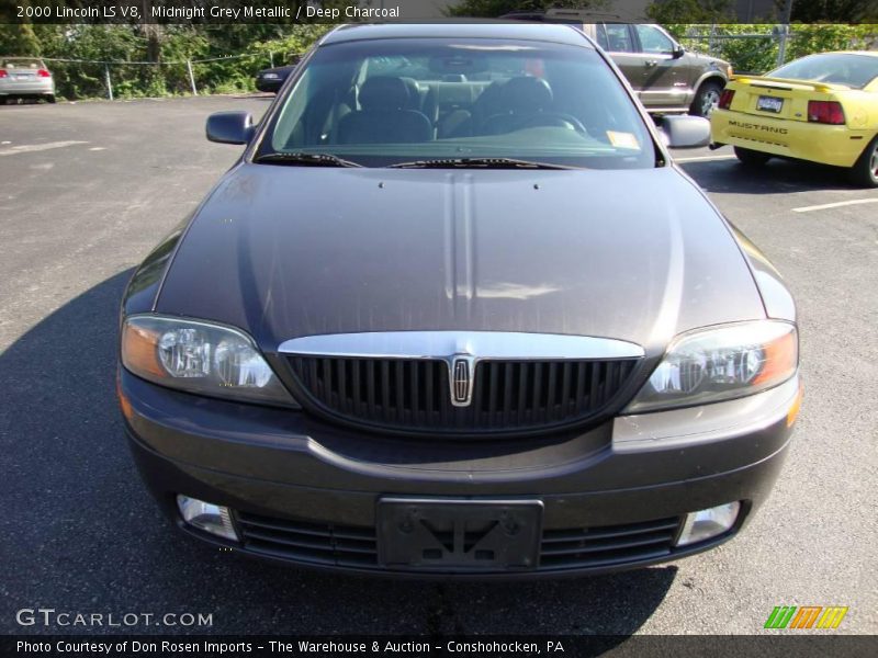 Midnight Grey Metallic / Deep Charcoal 2000 Lincoln LS V8