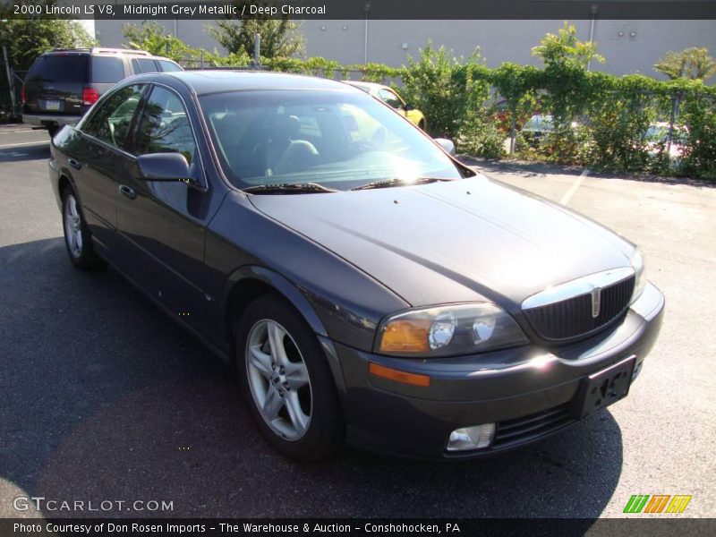 Midnight Grey Metallic / Deep Charcoal 2000 Lincoln LS V8