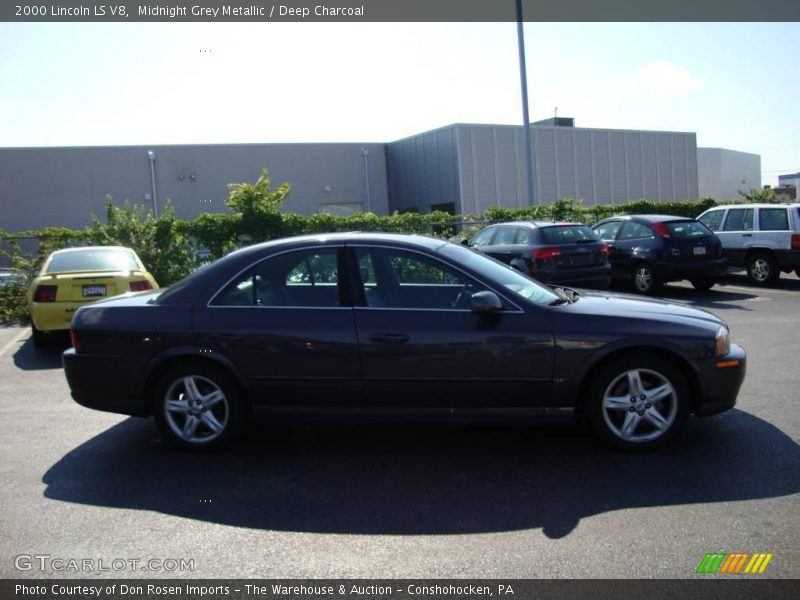 Midnight Grey Metallic / Deep Charcoal 2000 Lincoln LS V8