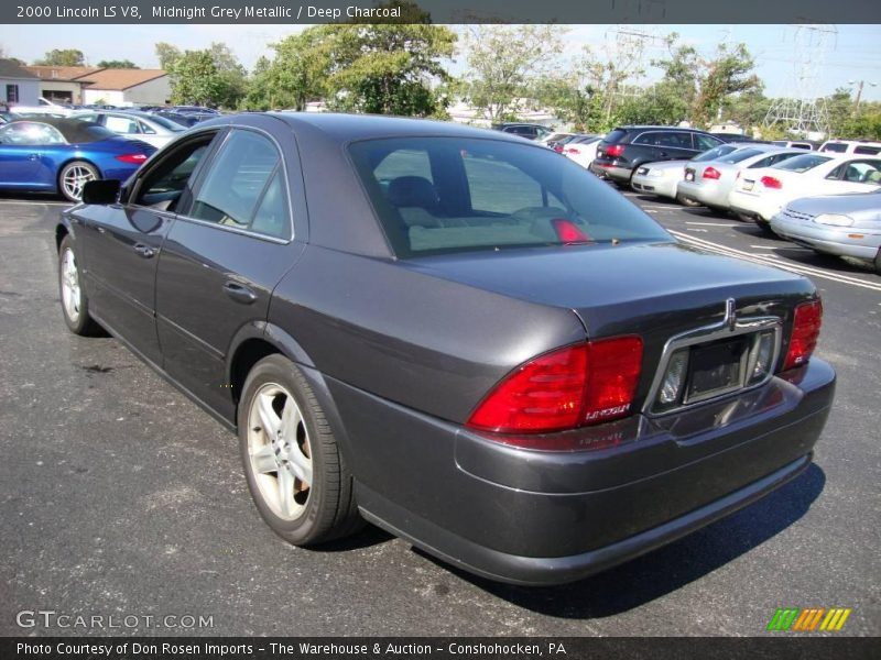 Midnight Grey Metallic / Deep Charcoal 2000 Lincoln LS V8