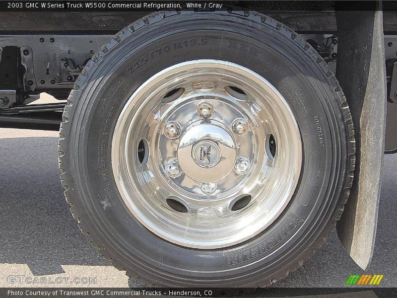 White / Gray 2003 GMC W Series Truck W5500 Commercial Refrigeration