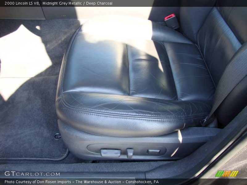 Midnight Grey Metallic / Deep Charcoal 2000 Lincoln LS V8