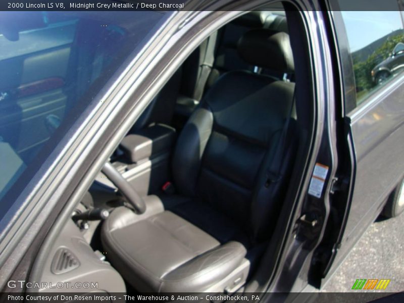 Midnight Grey Metallic / Deep Charcoal 2000 Lincoln LS V8