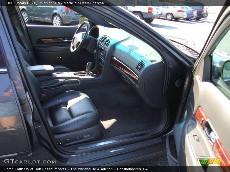 Midnight Grey Metallic / Deep Charcoal 2000 Lincoln LS V8