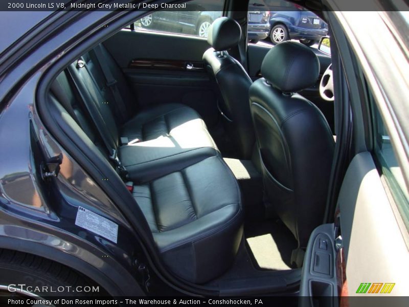 Midnight Grey Metallic / Deep Charcoal 2000 Lincoln LS V8