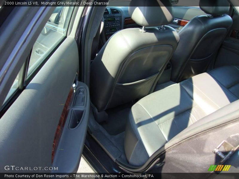 Midnight Grey Metallic / Deep Charcoal 2000 Lincoln LS V8