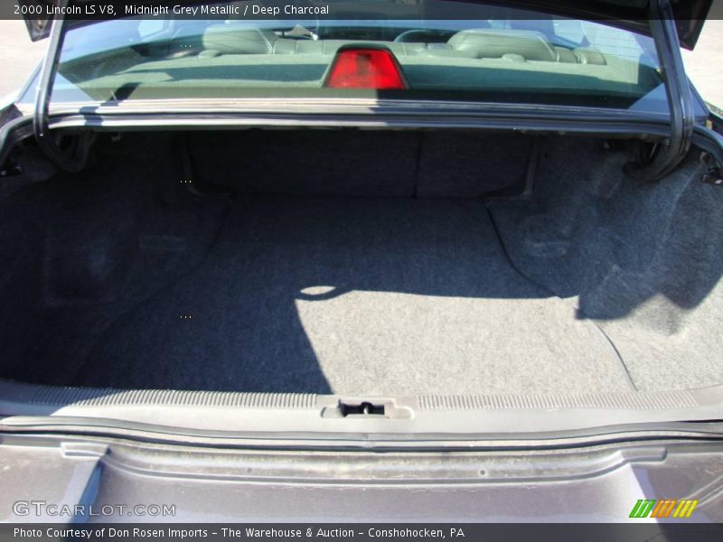 Midnight Grey Metallic / Deep Charcoal 2000 Lincoln LS V8