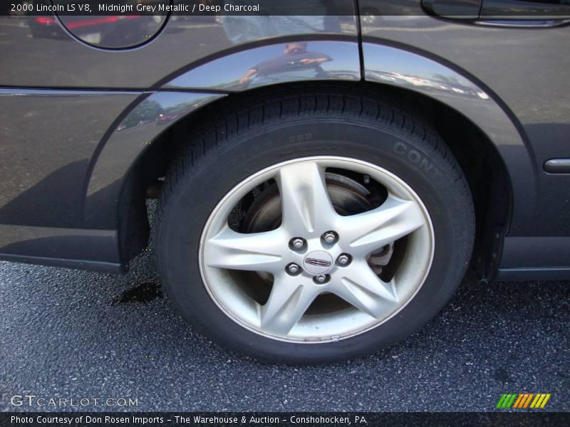 Midnight Grey Metallic / Deep Charcoal 2000 Lincoln LS V8