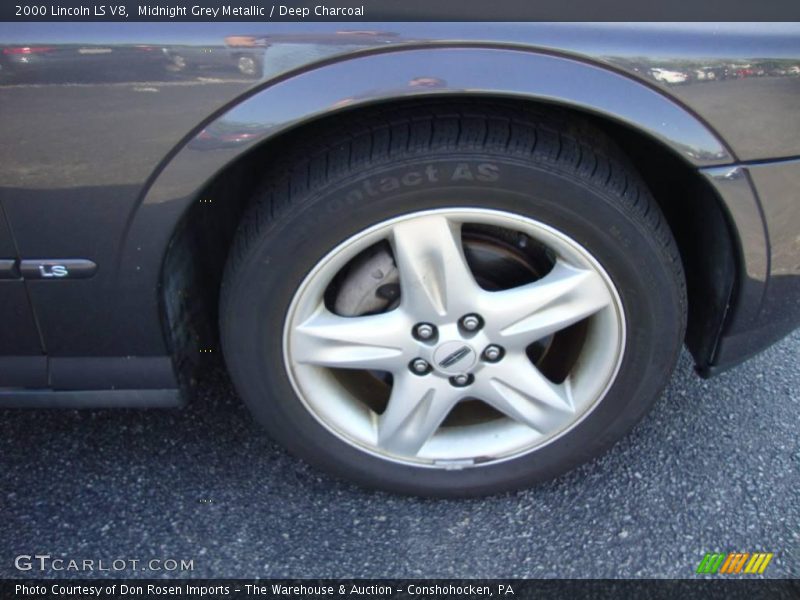 Midnight Grey Metallic / Deep Charcoal 2000 Lincoln LS V8