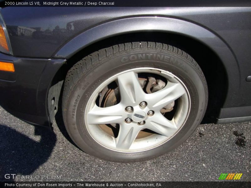 Midnight Grey Metallic / Deep Charcoal 2000 Lincoln LS V8