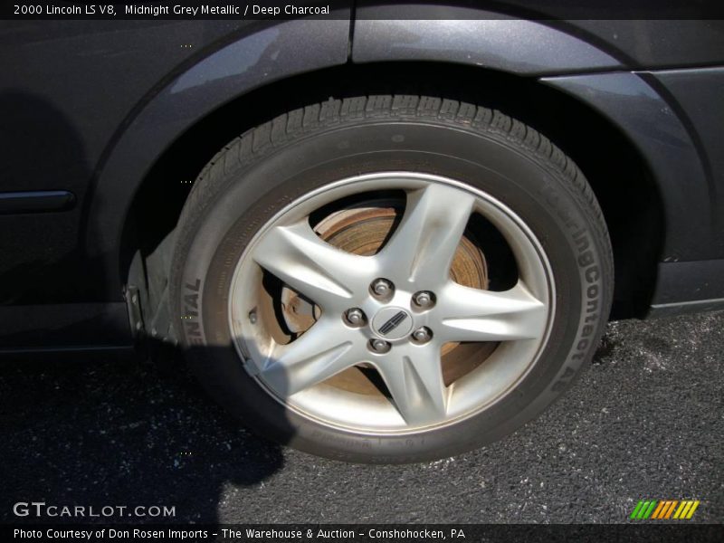 Midnight Grey Metallic / Deep Charcoal 2000 Lincoln LS V8
