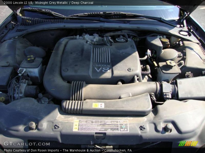 Midnight Grey Metallic / Deep Charcoal 2000 Lincoln LS V8