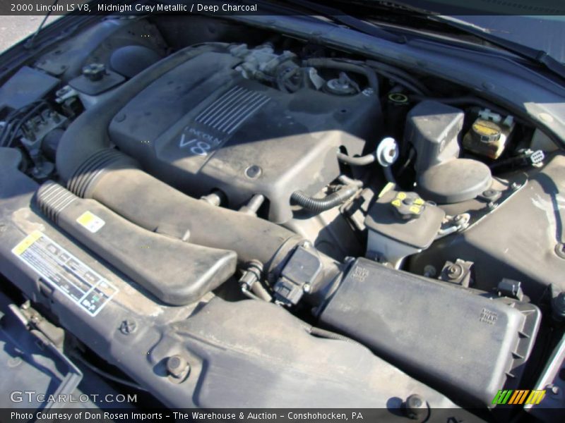 Midnight Grey Metallic / Deep Charcoal 2000 Lincoln LS V8