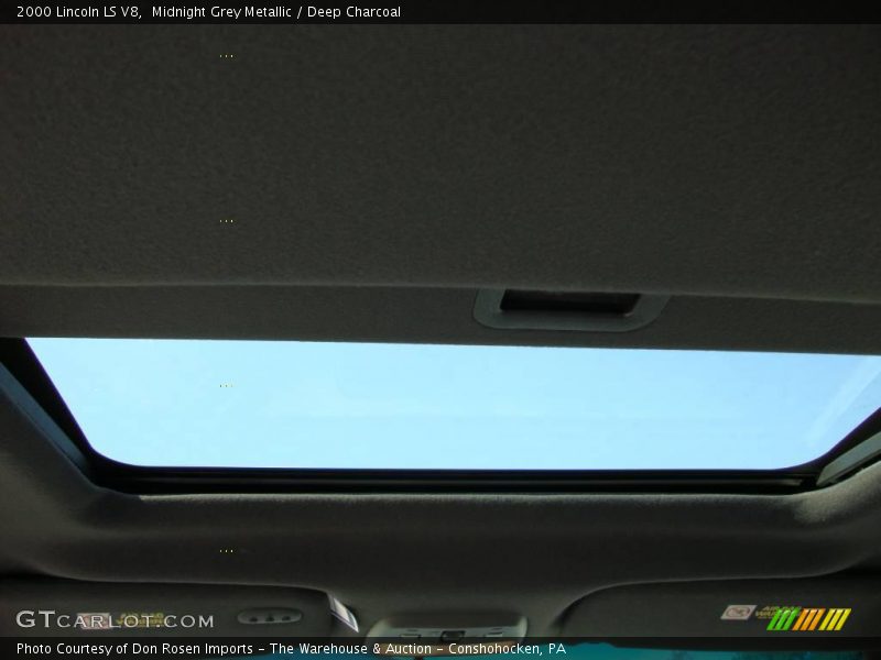 Midnight Grey Metallic / Deep Charcoal 2000 Lincoln LS V8