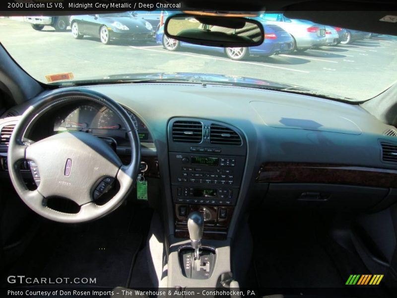 Midnight Grey Metallic / Deep Charcoal 2000 Lincoln LS V8